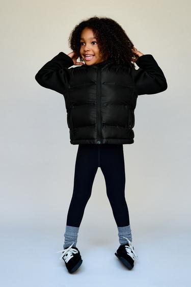 QUILTED CONTRAST JACKET - Black by Zara - Image 10