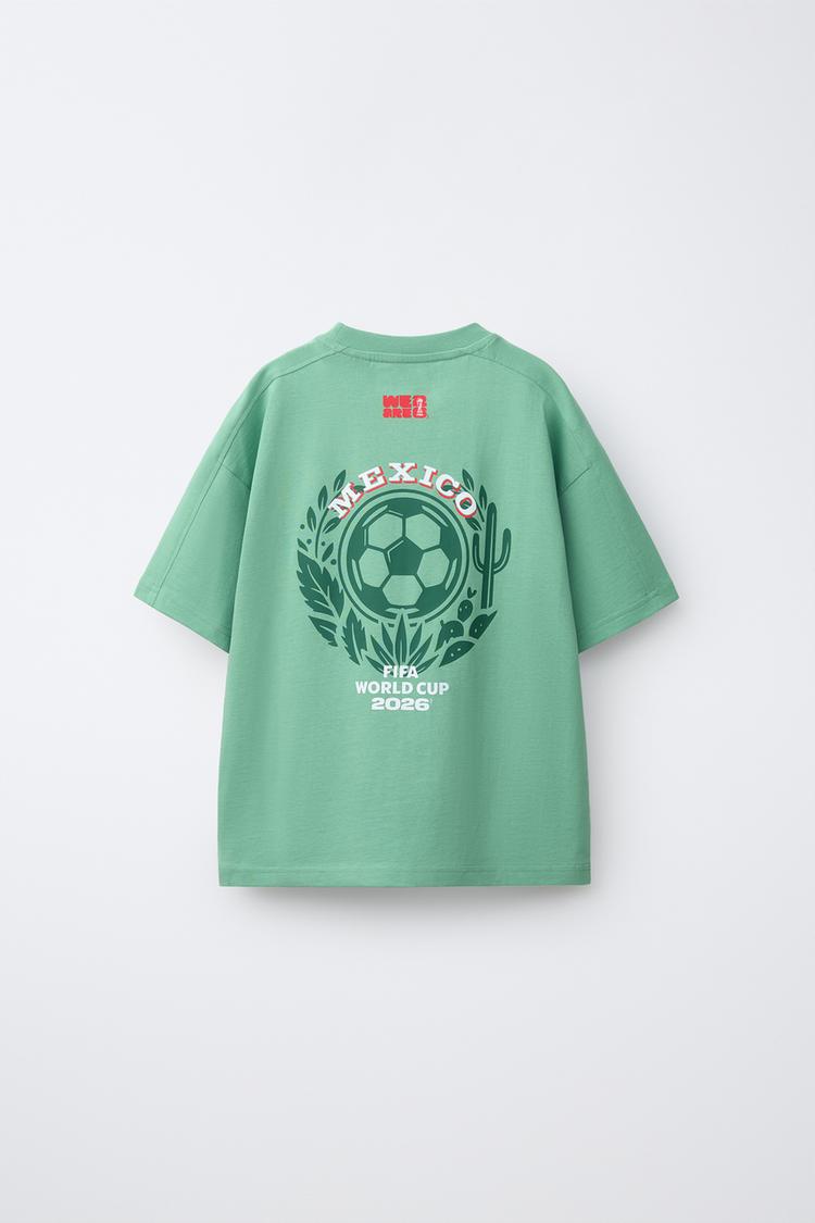 Camiseta estampado mexico fifa world cup 2026