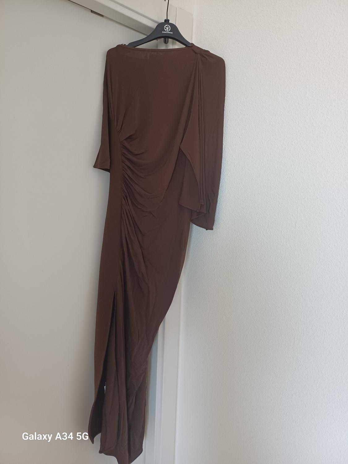LIMITED EDITION DRAPED MIDI DRESS - Image 5