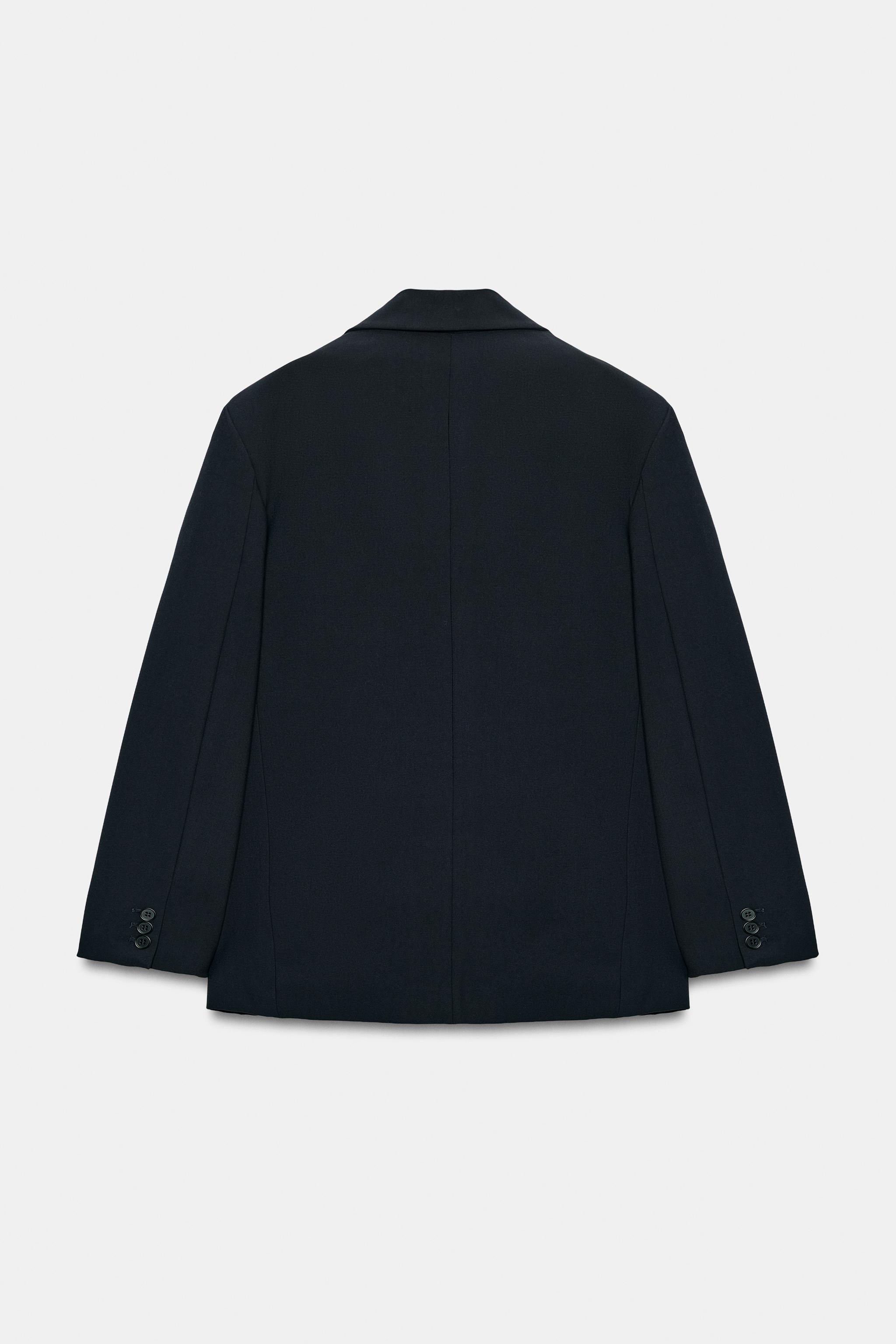 OVERSIZE BLAZER WITH SHOULDER PADS
