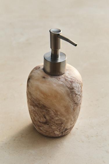 ALABASTER SOAP DISPENSER — Beige 1