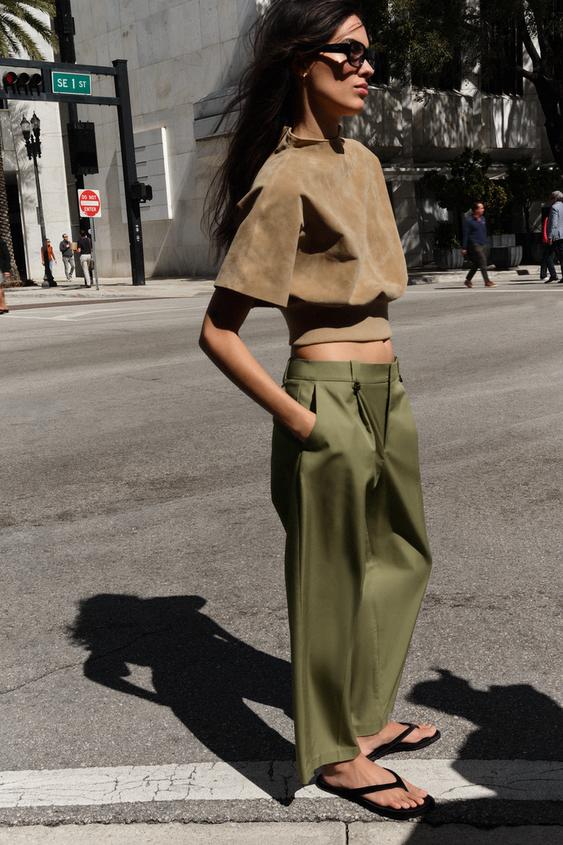 STRAIGHT LEG CHINO PANTS