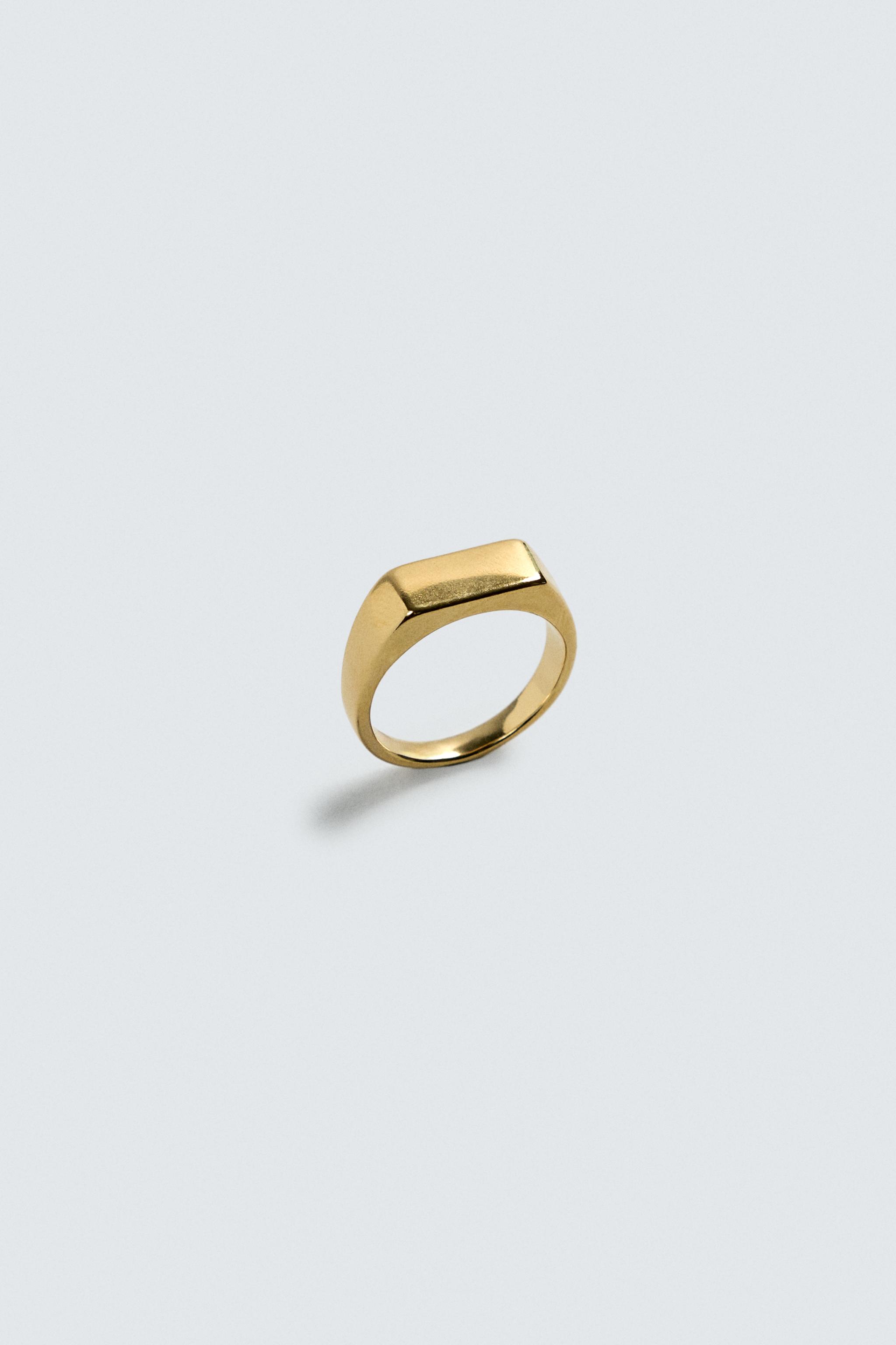 STAINLESS STEEL SIGNET RING