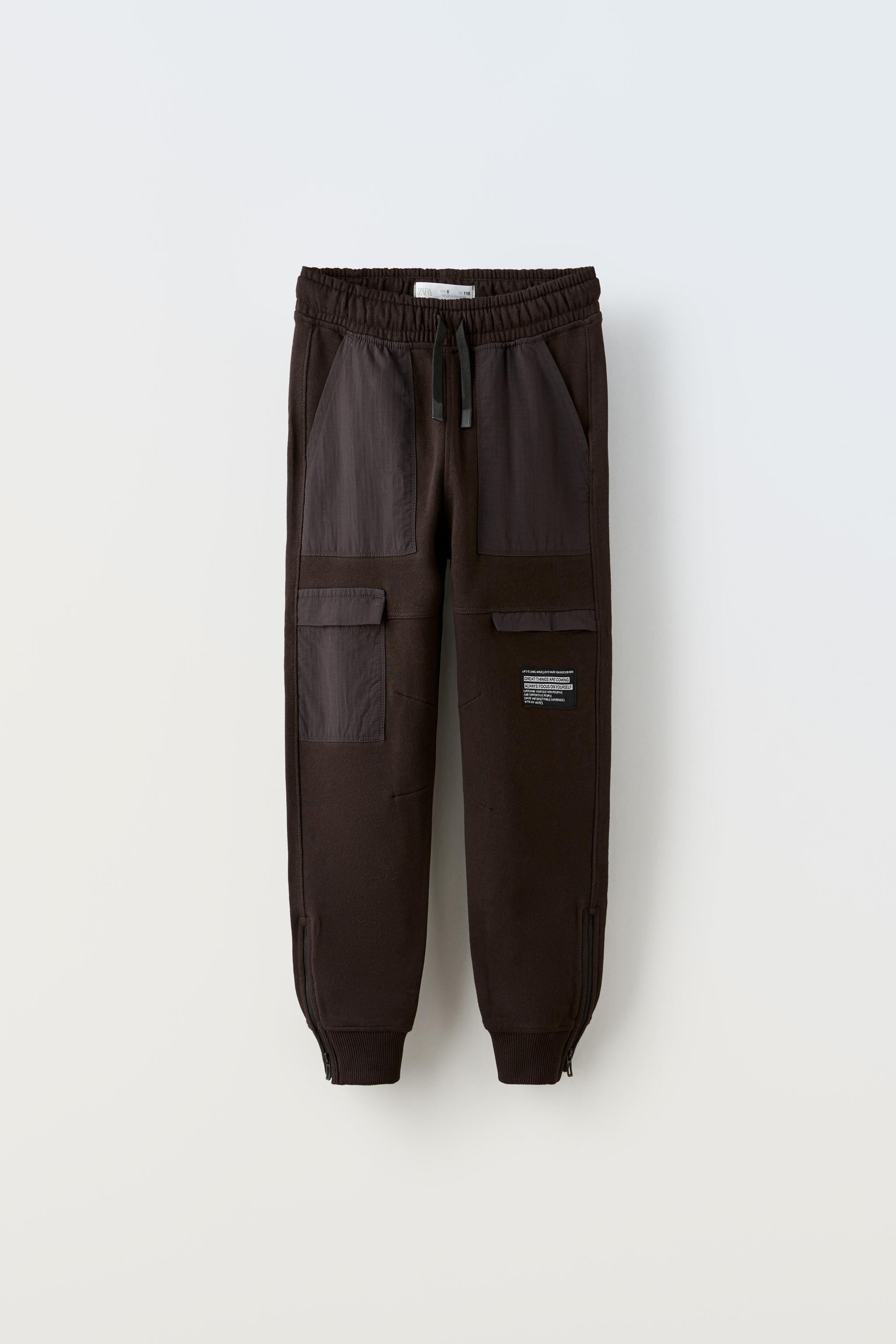 Calça jogger hot sale zara