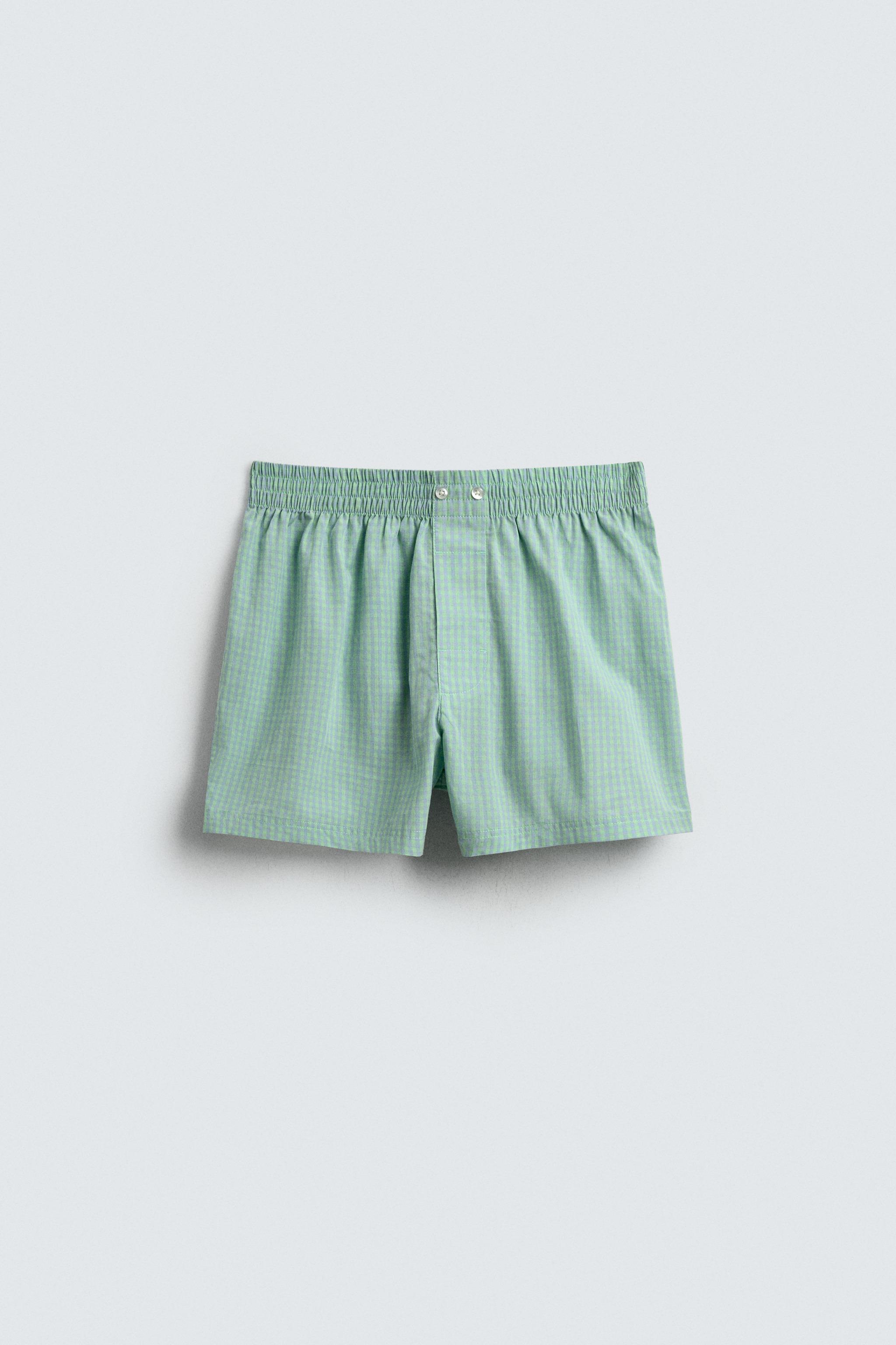 PACK DE 2 BOXERS EN POPELINE COMBINÉE