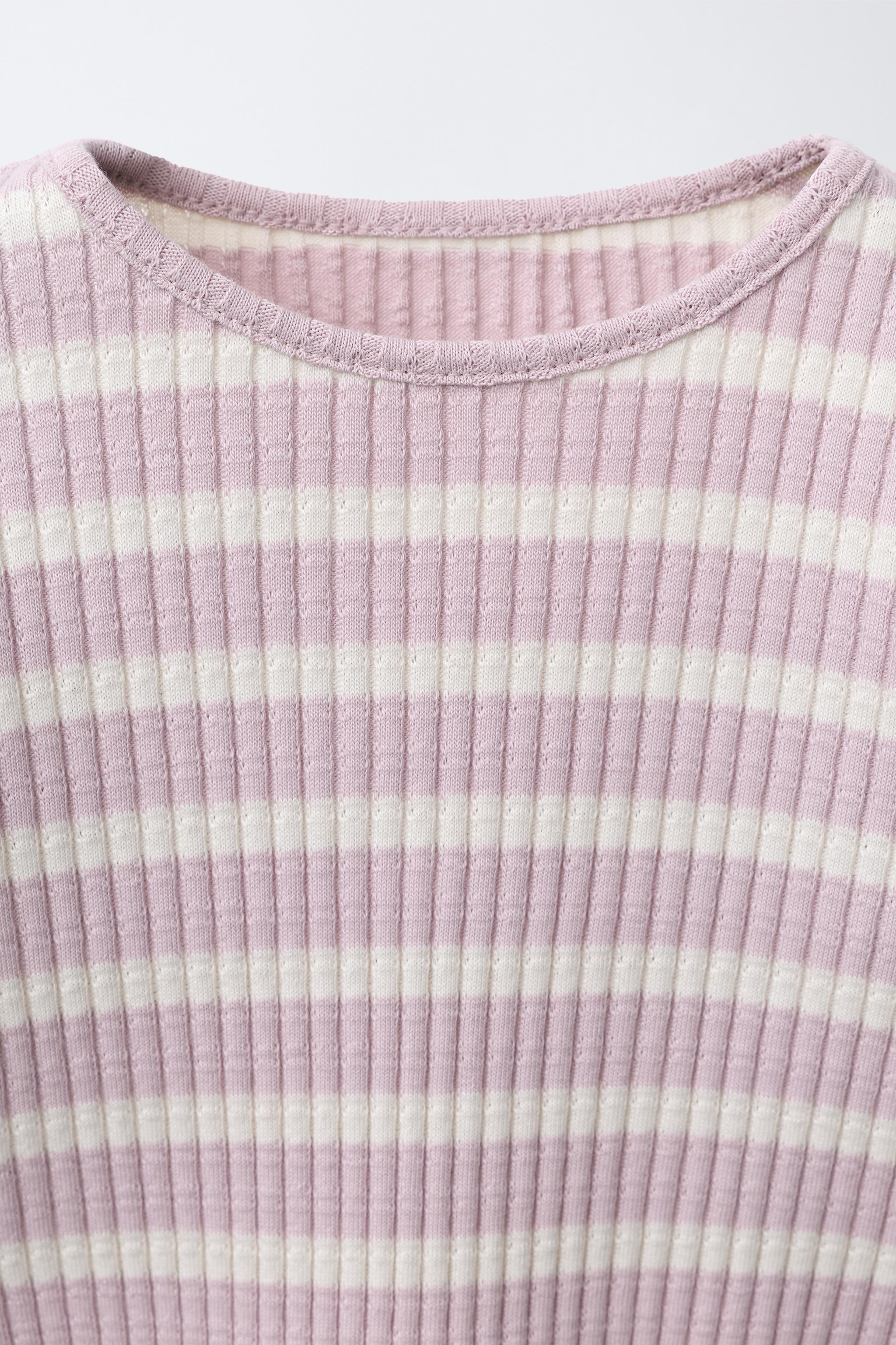 RIBBED FLARE LEGGINGS AND T-SHIRT SET