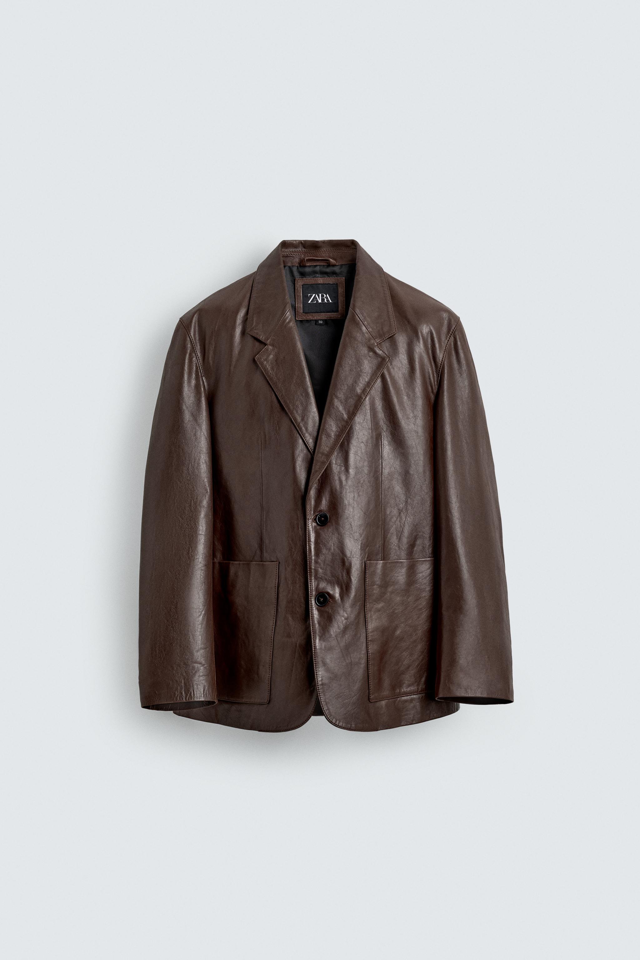 ✨希少 ZARAヤギ皮 スエード レザー ジャケット XL ZARA】 スエードレザー ジャケット LIMITED EDITION (ZARA