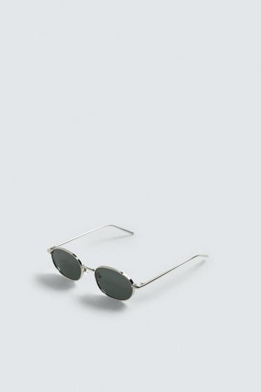 OVAL SUNGLASSES - Silver by Zara - Image 4