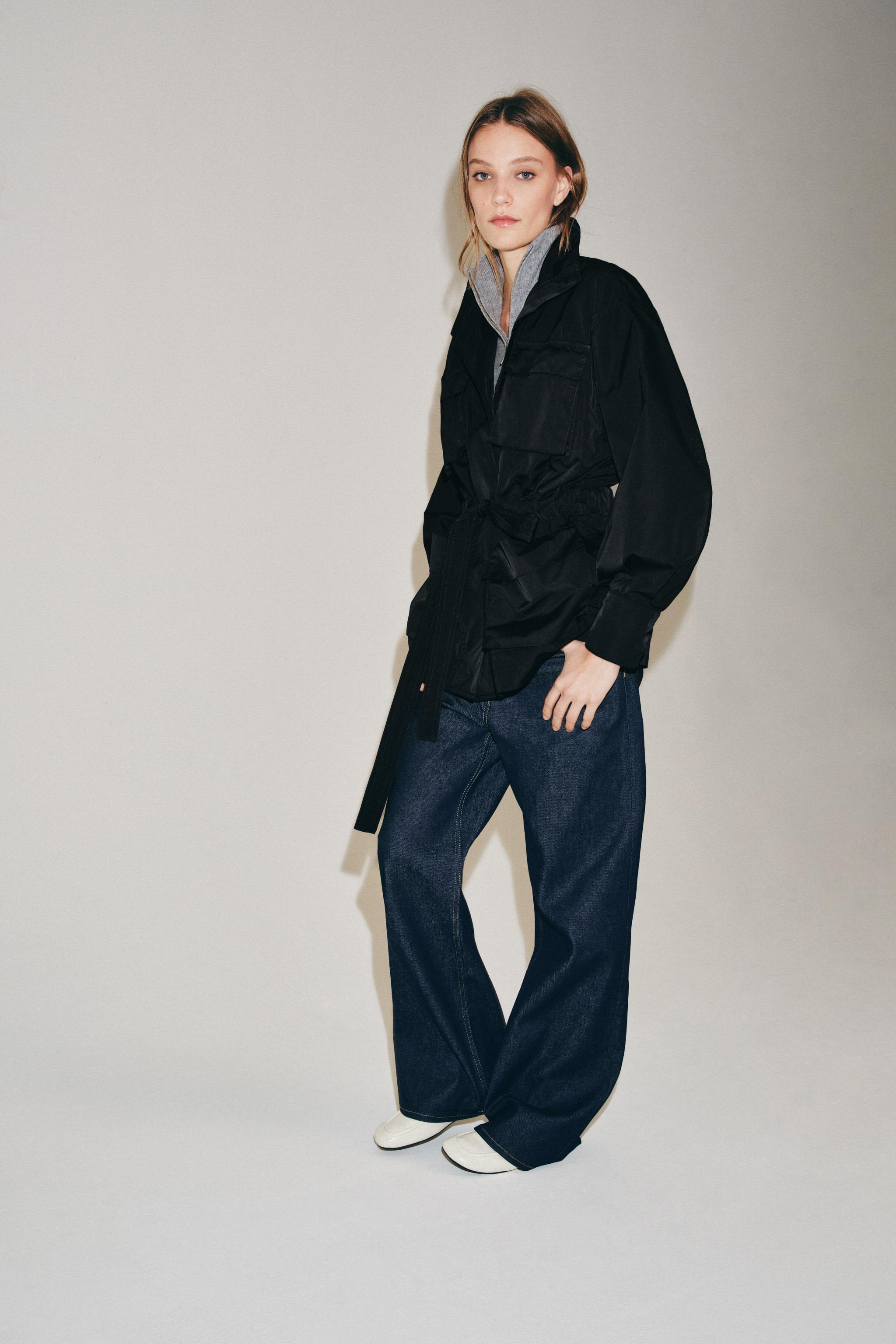 ZW COLLECTION BELTED JACKET