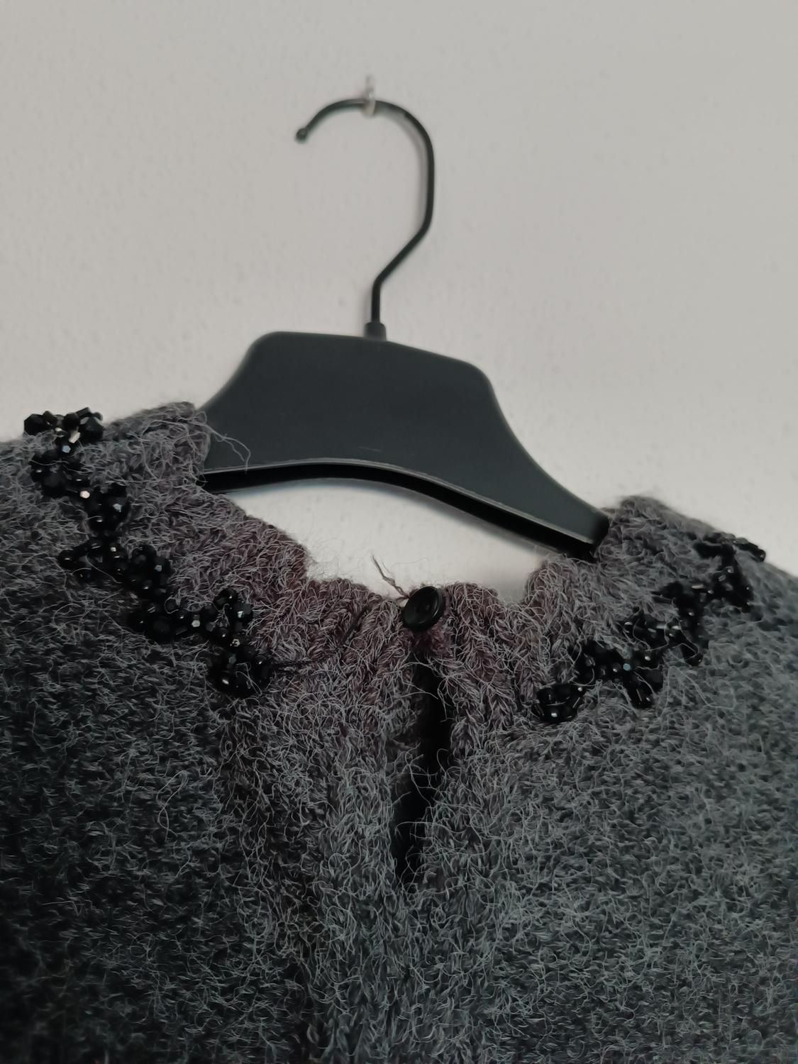 BEADED KNIT VEST - Image 6