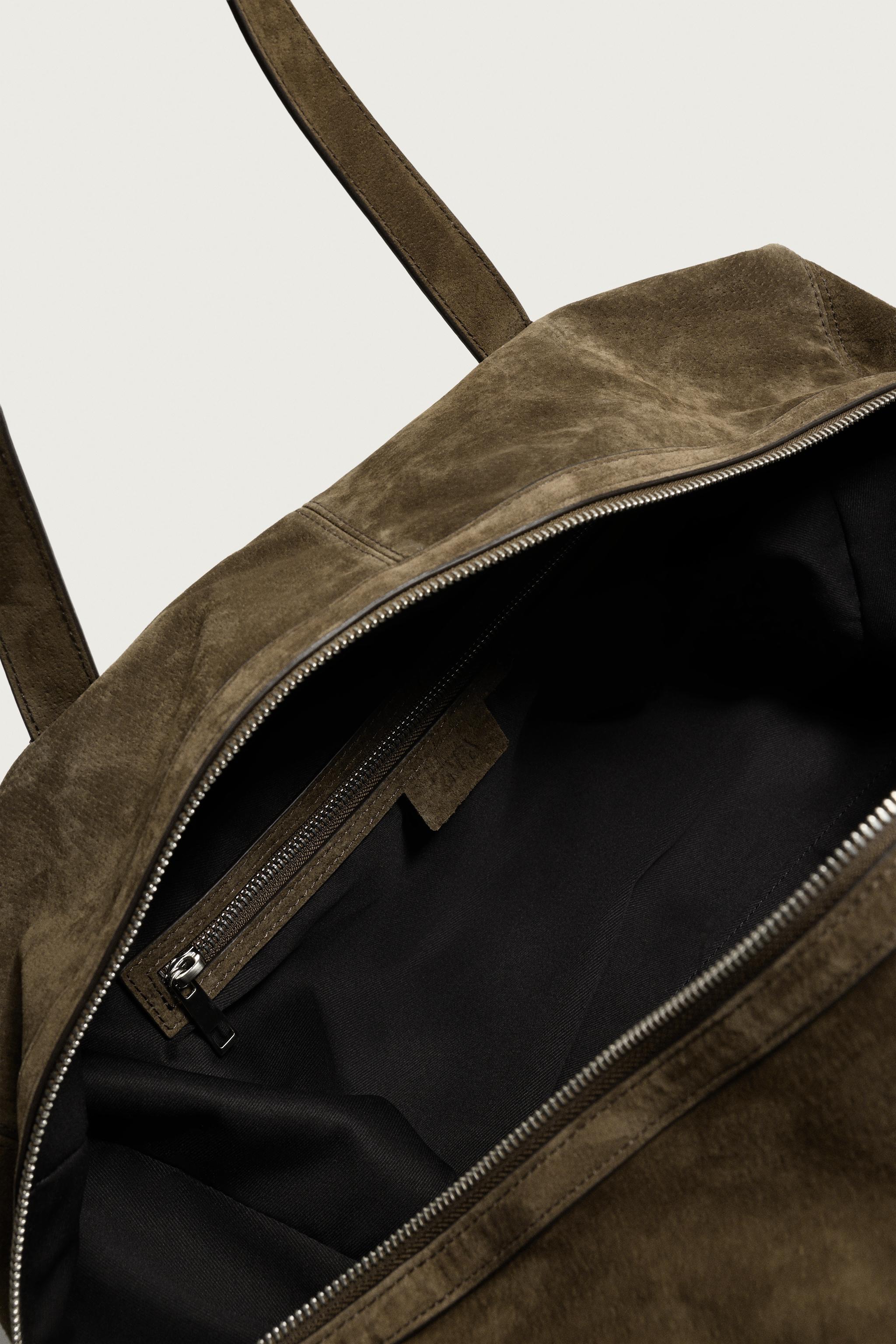 LEATHER TRAVEL BAG