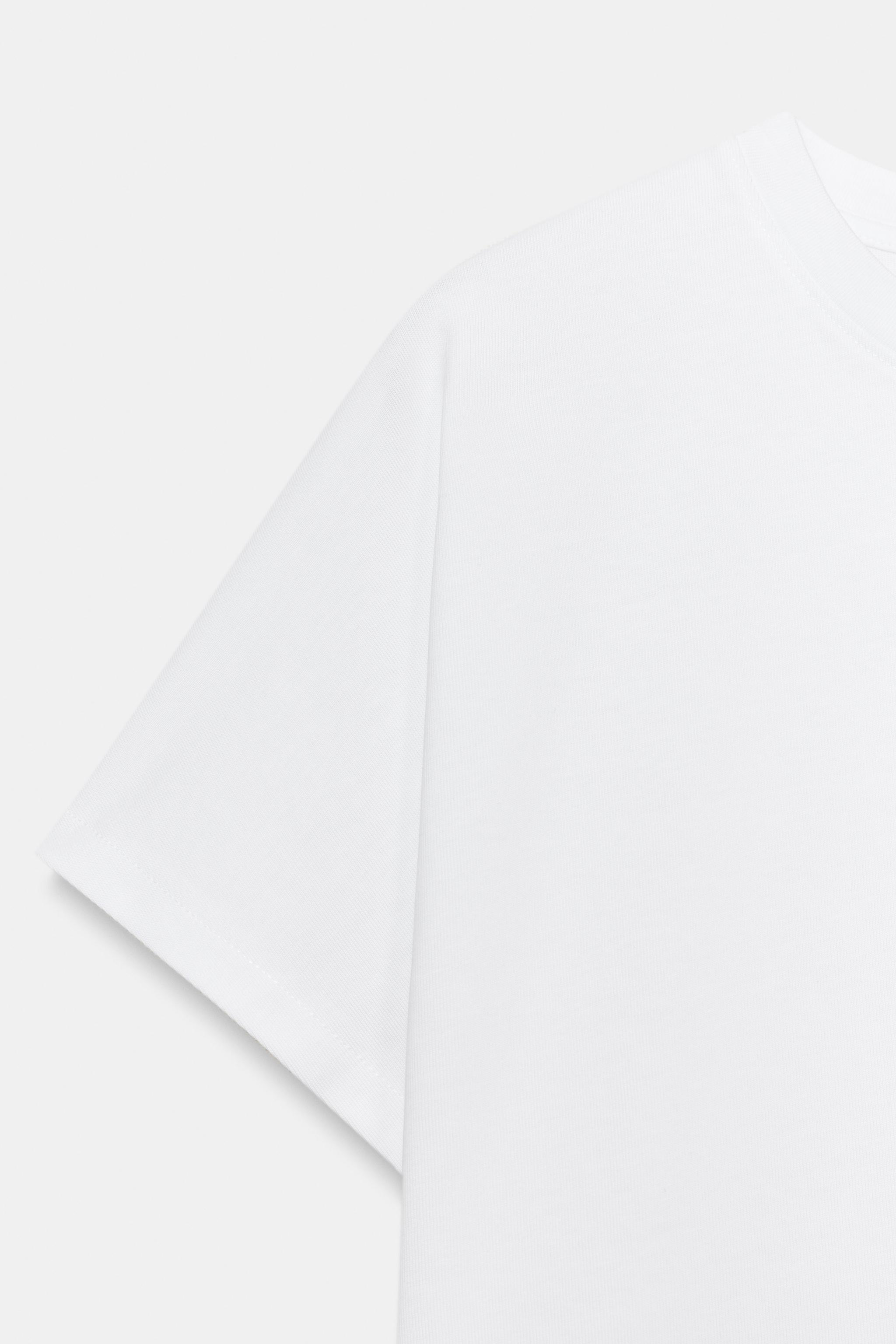 DÜŞÜK KOLLU T-SHIRT - Görsel 7