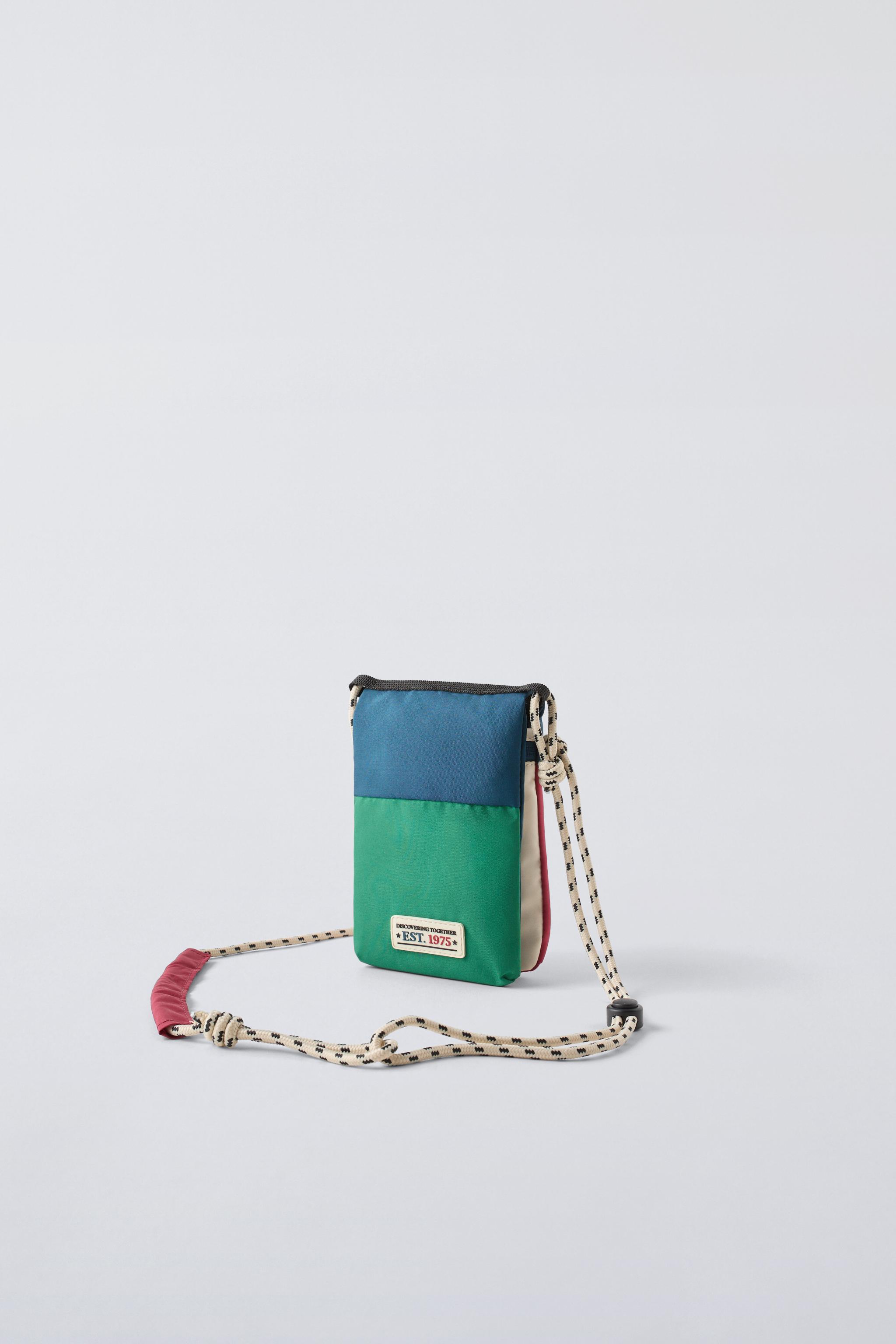 Zara multi coloured bag sale