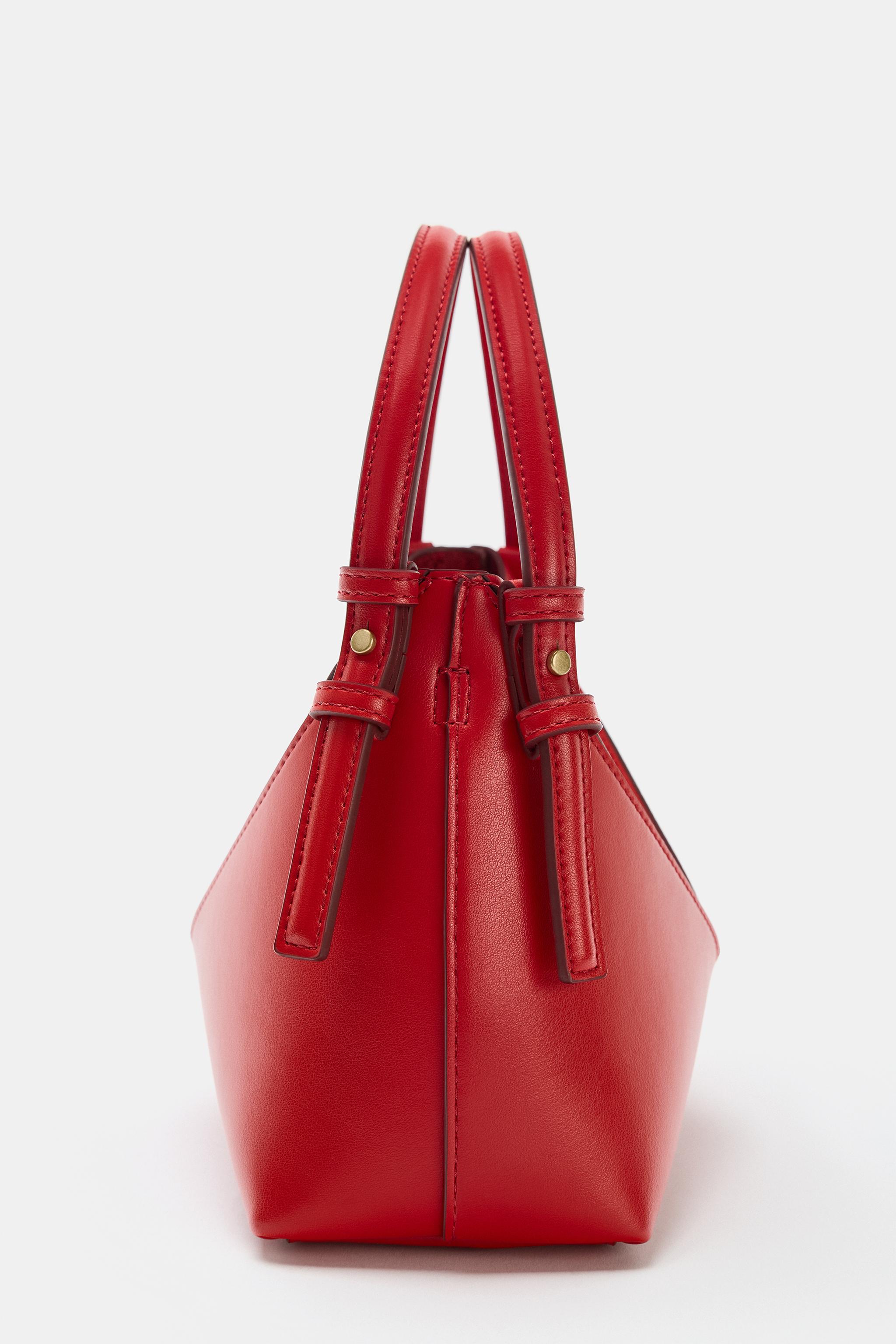 MINI SEAM DETAIL BUCKET BAG
