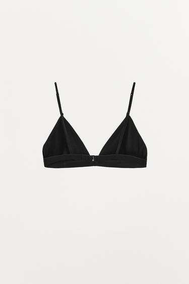 BRALETTE TRIANGLE MODAL - Noir de Zara - Image 1