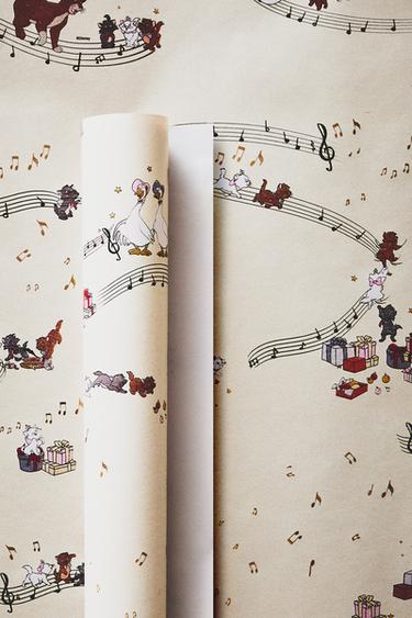 GESCHENKPAPIER ARISTOCATS ©DISNEY WEIHNACHTEN - Bunt von Zara - Bild 0