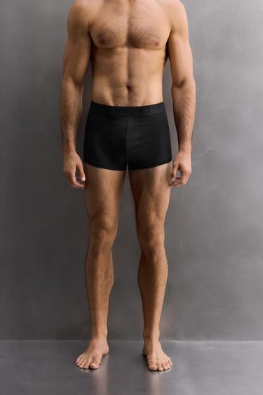 BOXER COMBINÉ PACK DE 3 - Noir de Zara - Image 1