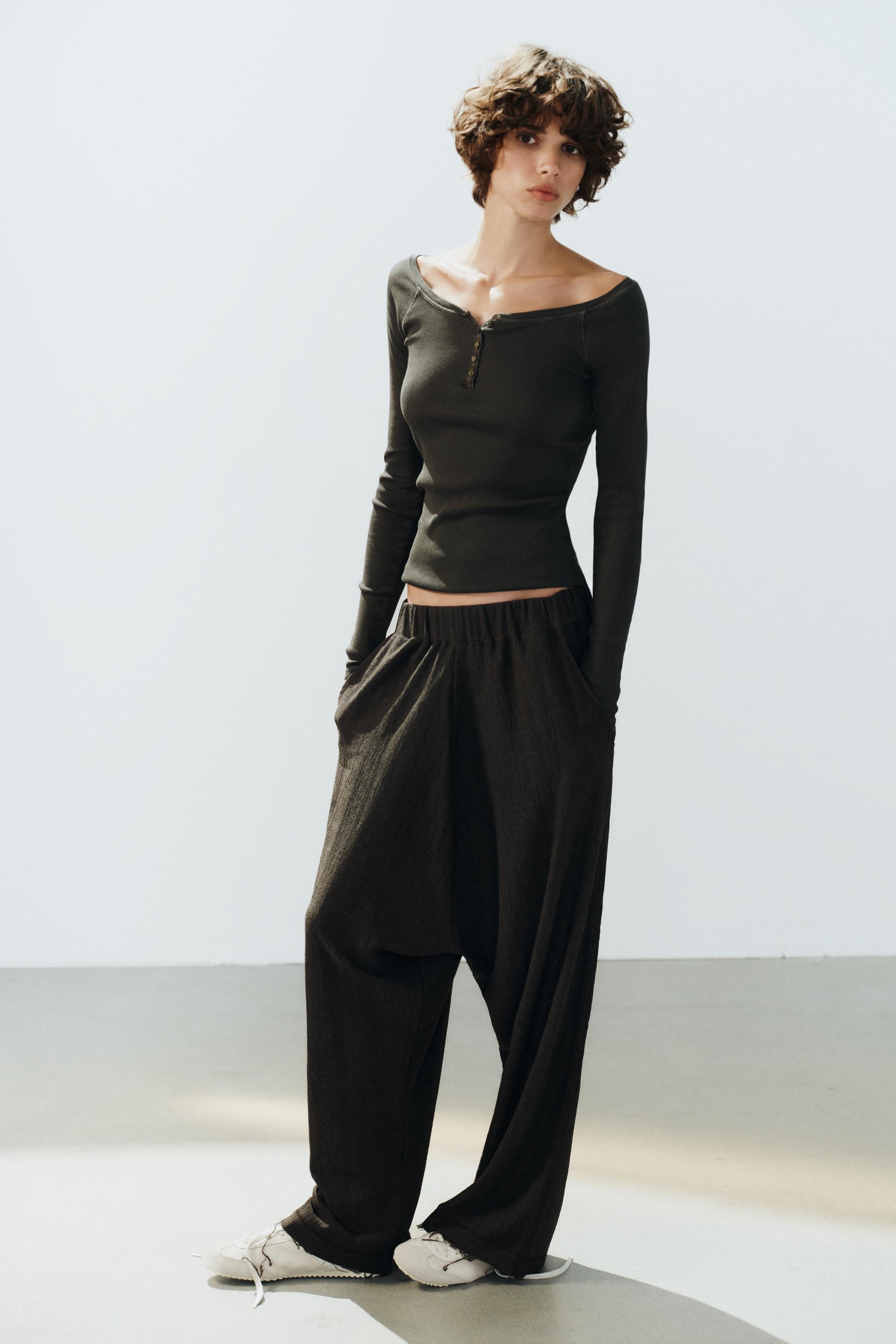 POCKET VOLUME PANTS — Taupe gray