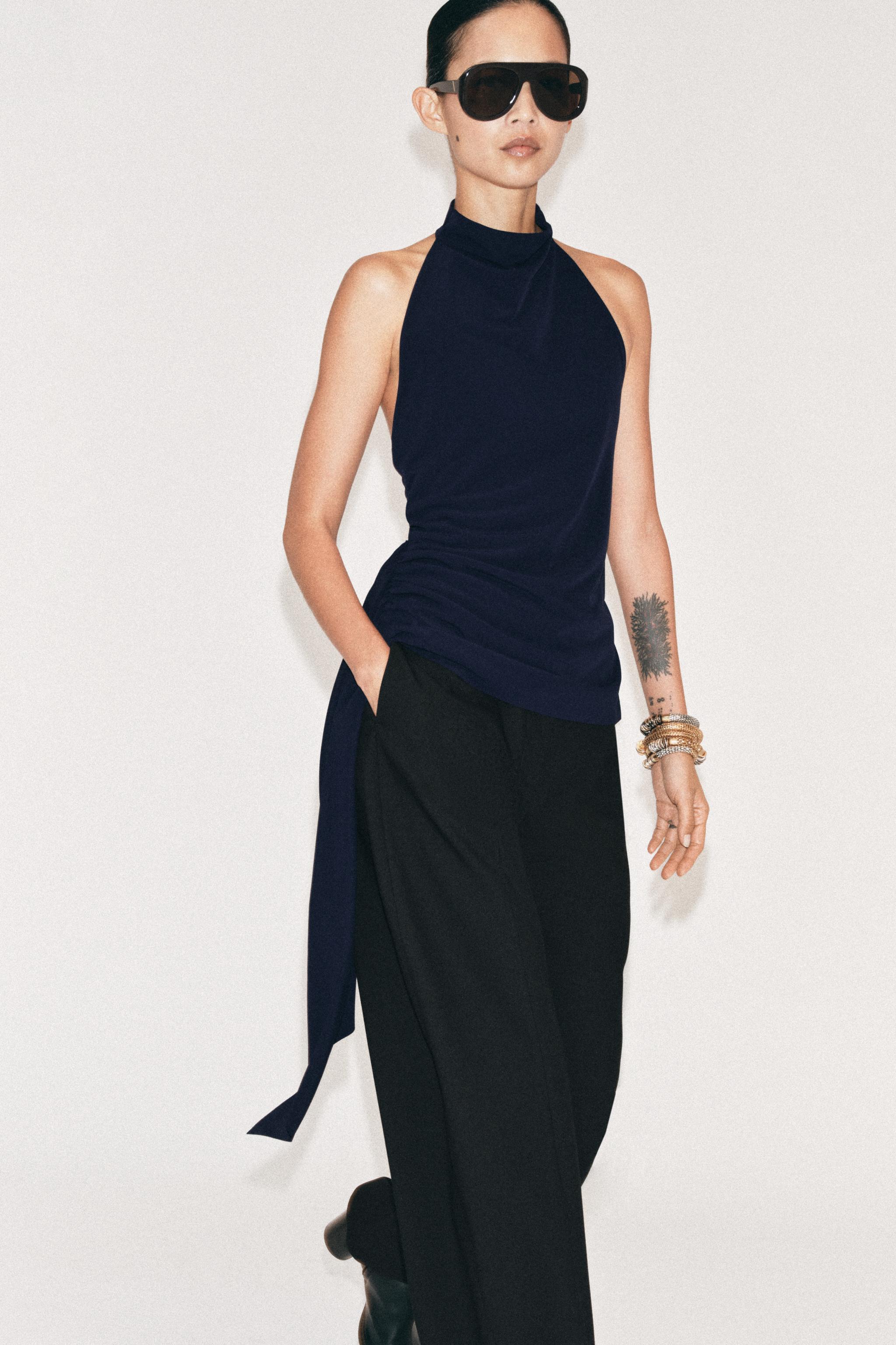 Halter Neck Top by Zara