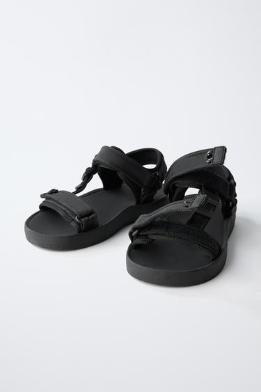 SANDALES TECHNIQUES - Noir de Zara - Image 2