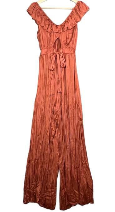 CREASED-EFFECT JUMPSUIT - Image 2