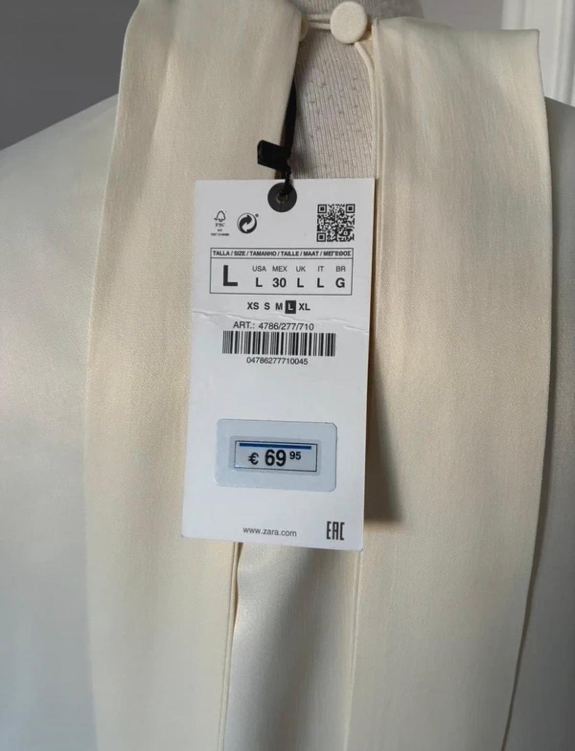 SATIN BLOUSE WITH RHINESTONES - Image 5