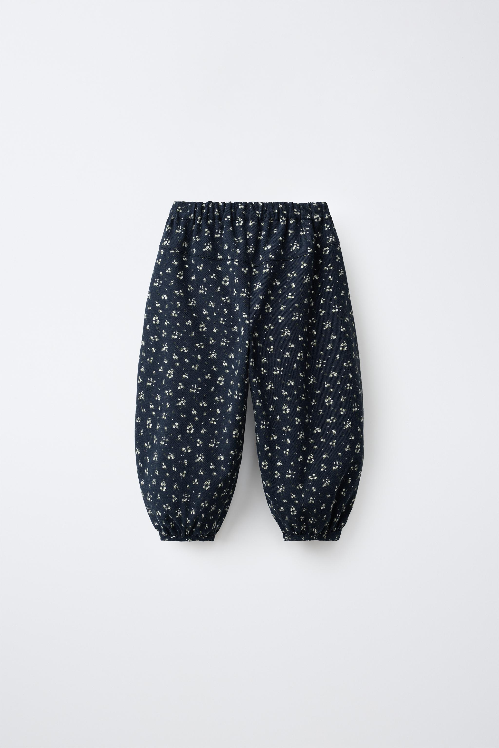 PRINTED BLOOMER PANTS