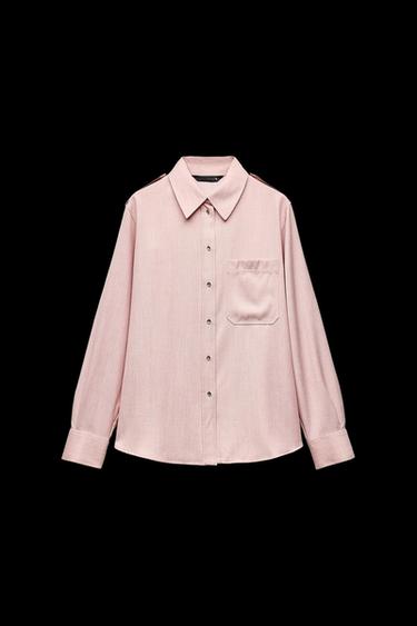 HEMD MIT TASCHE - Rosa von Zara - Bild 0