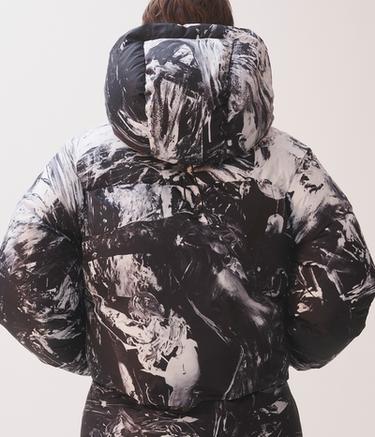 MARIO SORRENTI	DOUDOUNE IMPRIMÉE - Blanc / Noir de Zara - Image 5