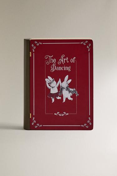 "THE ART OF DANCING" BOOK CHRISTMAS NIGHT LIGHT - Dark brown by Zara