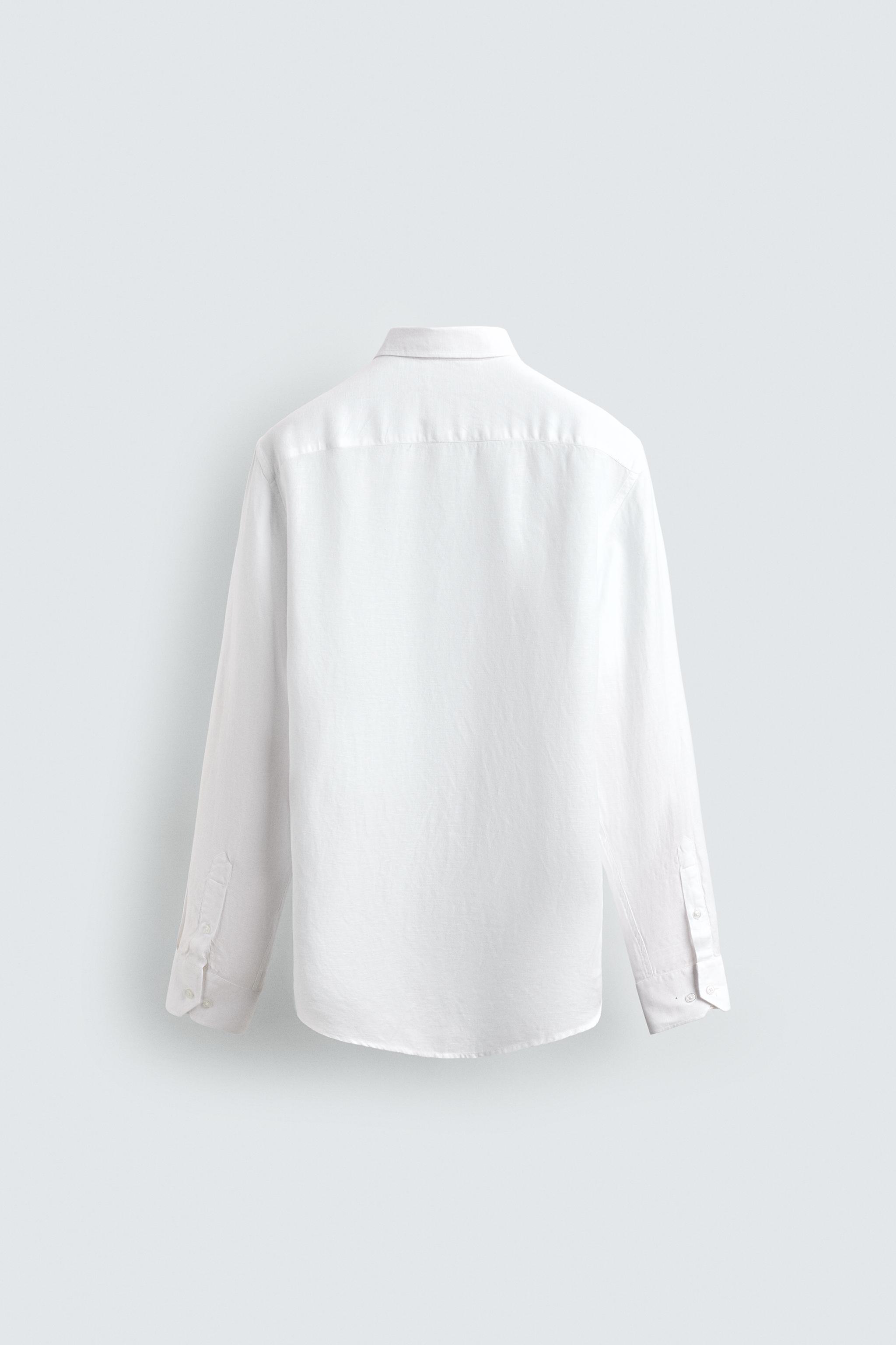 CHEMISE REGULAR FIT LIN - LYOCELL