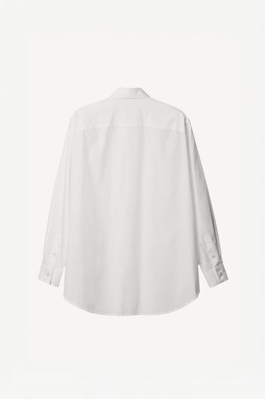CHEMISE RELAXED FIT COTON WILLY CHAVARRIA X ZARA - Blanc de Zara - Image 1