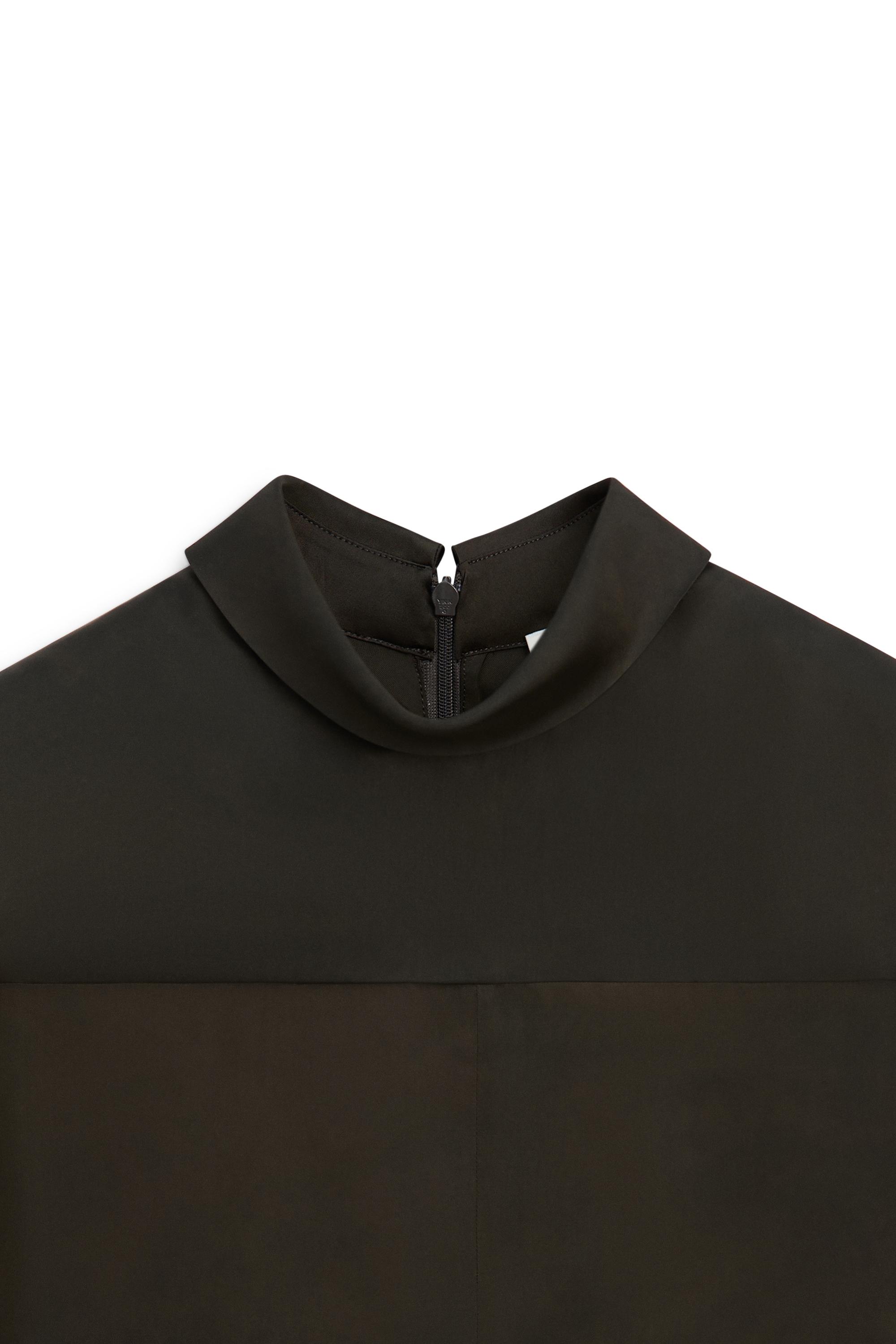 Long flowing satin finish blouse - LIMITED EDITION