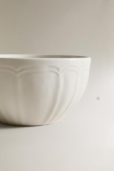 BOL PORCELAINE RELIEF - Blanc de Zara - Image 3