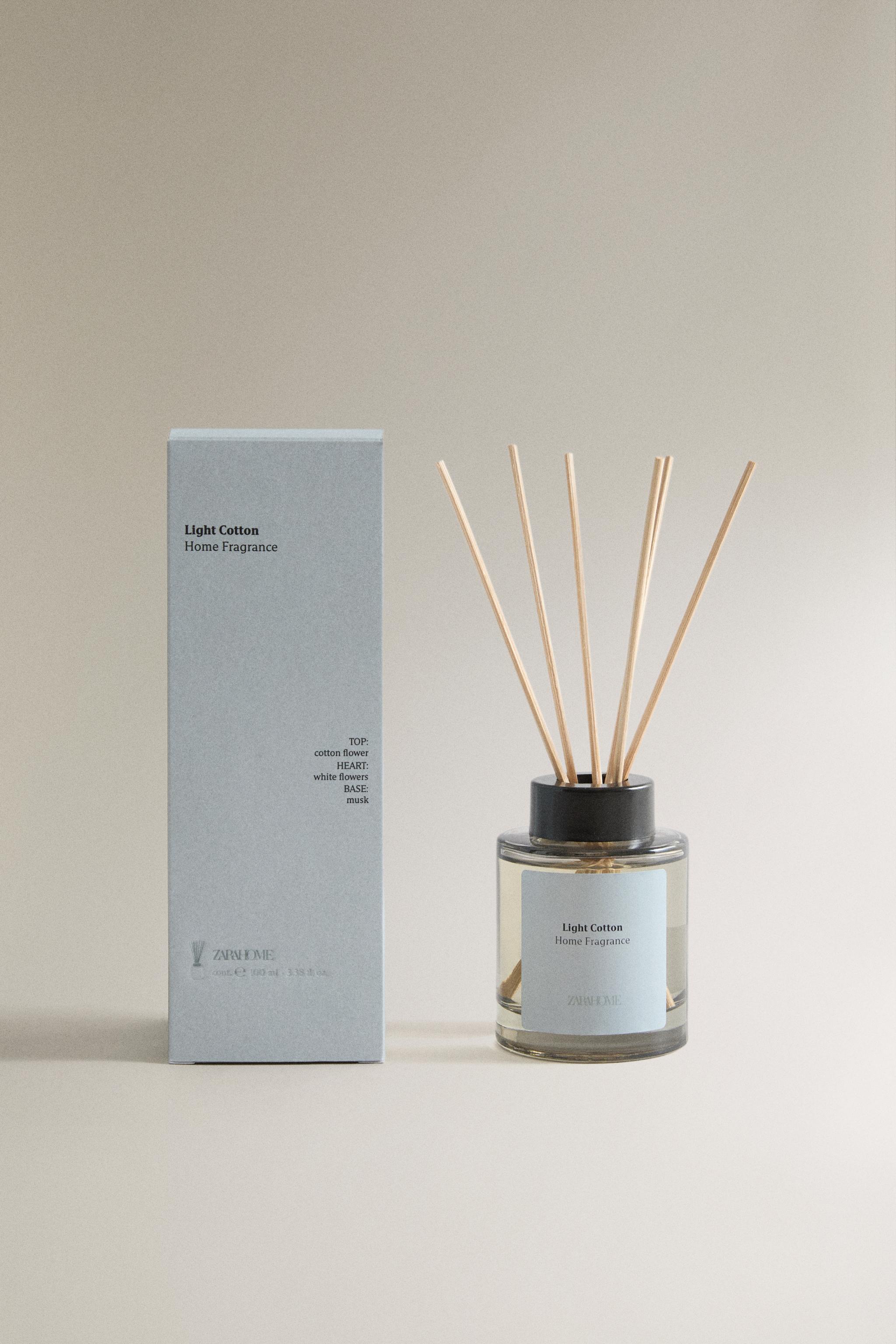 (100 ML) LIGHT COTTON REED DIFFUSERS — white