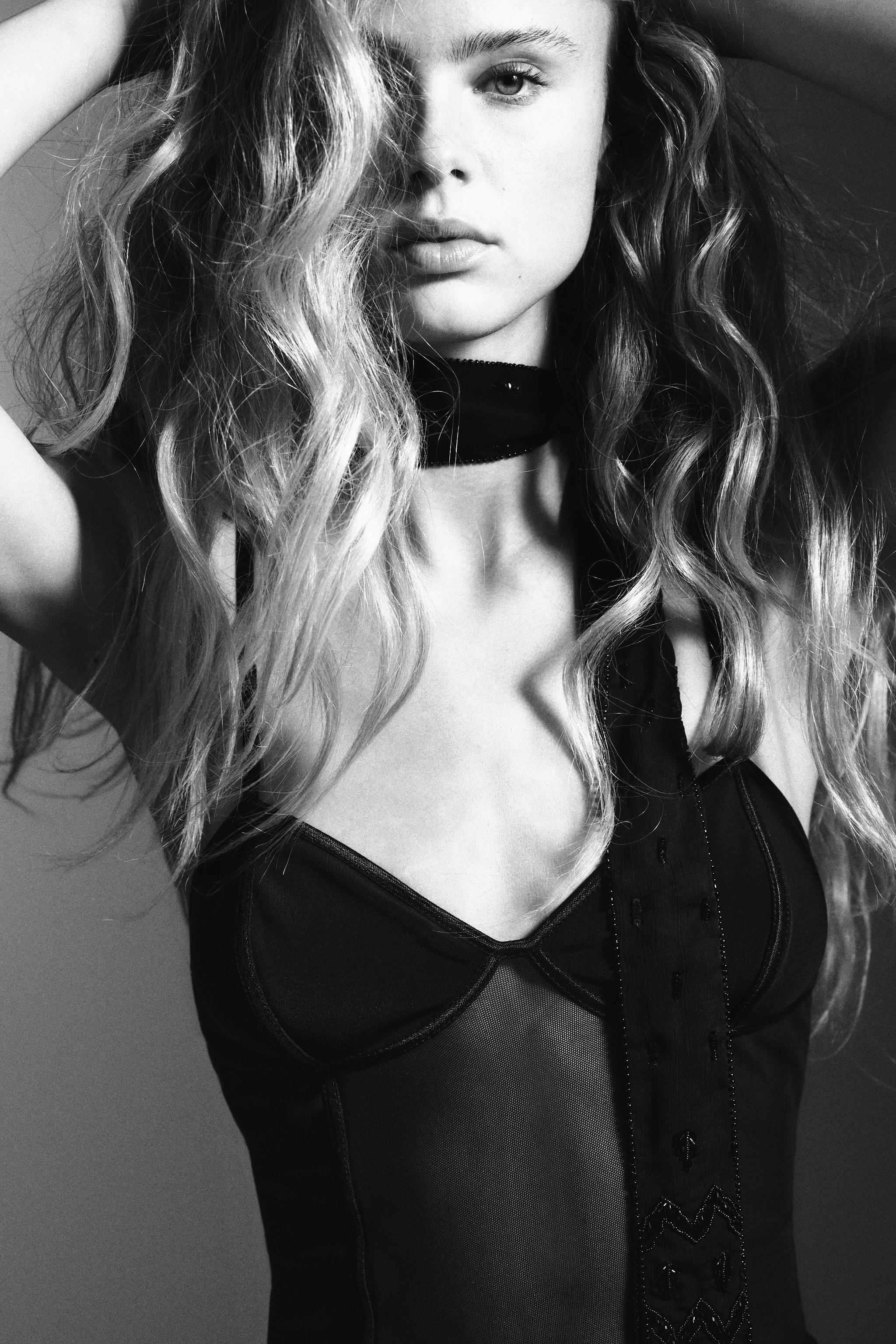 CORSET BIMATIÈRE EN TULLE