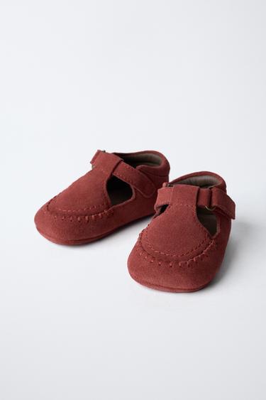 CHAUSSURES T EN CUIR - Rose de Zara - Image 3
