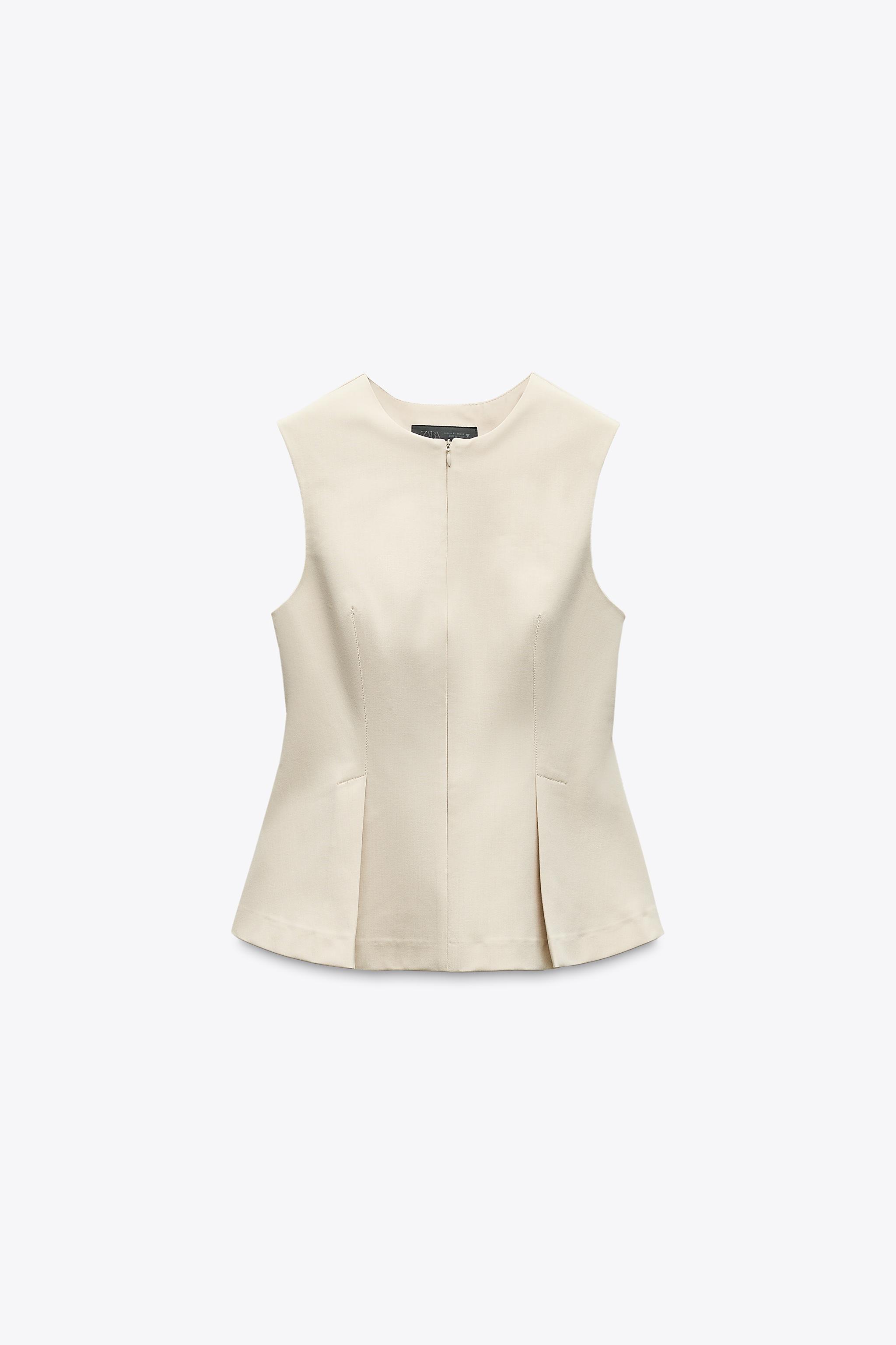 Navy Blue Liz Seasonless Extra Fine Merino Wool Peplum