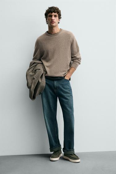 ZAPATO PIEL CASUAL - Verde de Zara - Imagen 0