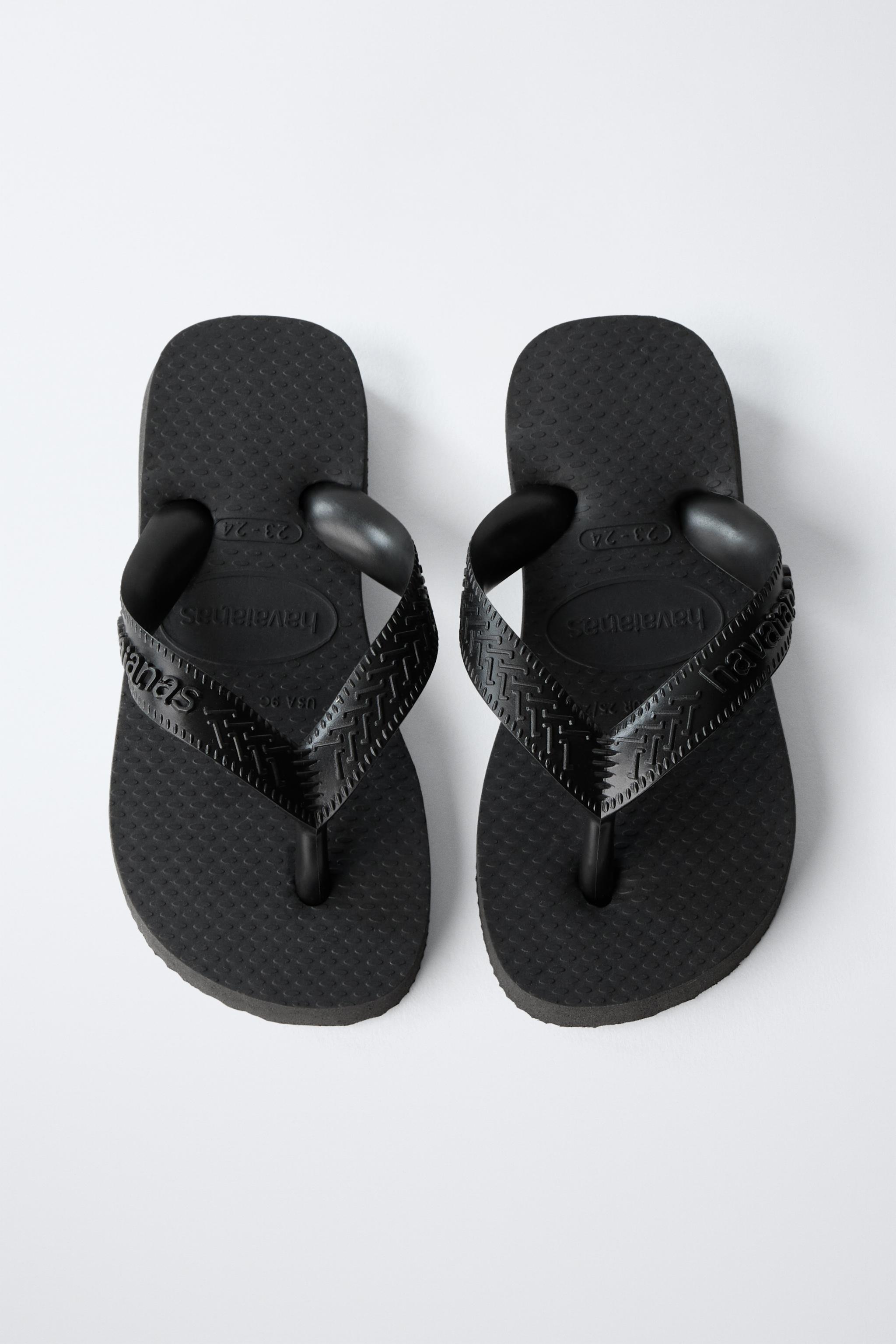 HAVAIANAS ® x ZARA サンダル - ブルー | ZARA Japan / 日本