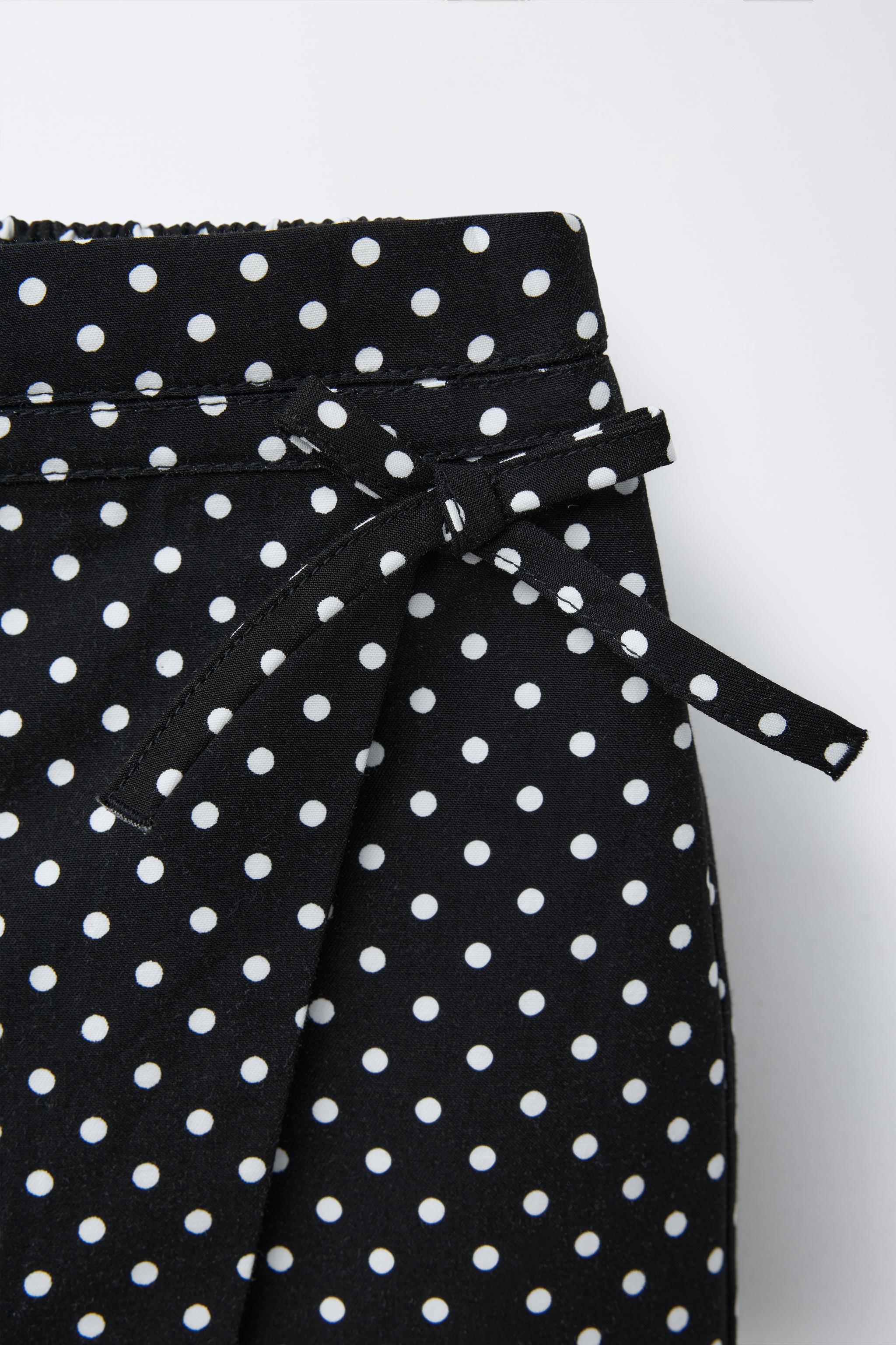 JUPE-SHORT À POIS