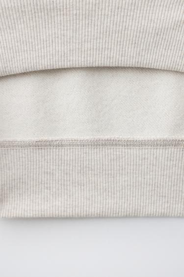 SWEAT DE JOGGING UNI - Sable / Chiné de Zara - Image 3