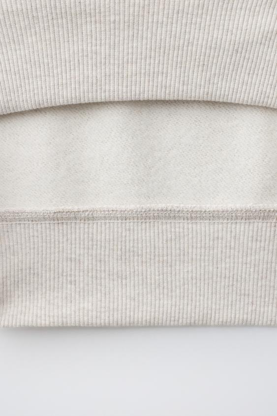 SWEAT DE JOGGING UNI - Sable / Chiné de Zara - Image 3