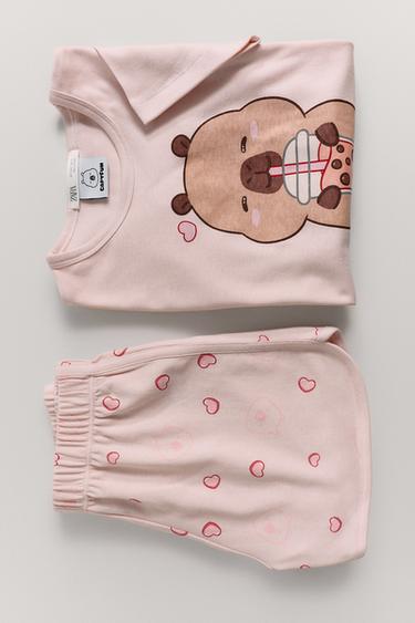 6-14 YEARS/ CAPYBARA CAPYFUN © PYJAMAS - Pink by Zara
