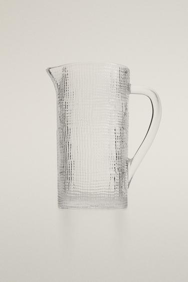 GLASKANDE MED DESIGN I RELIEF - Gennemsigtig fra Zara - Billede 0