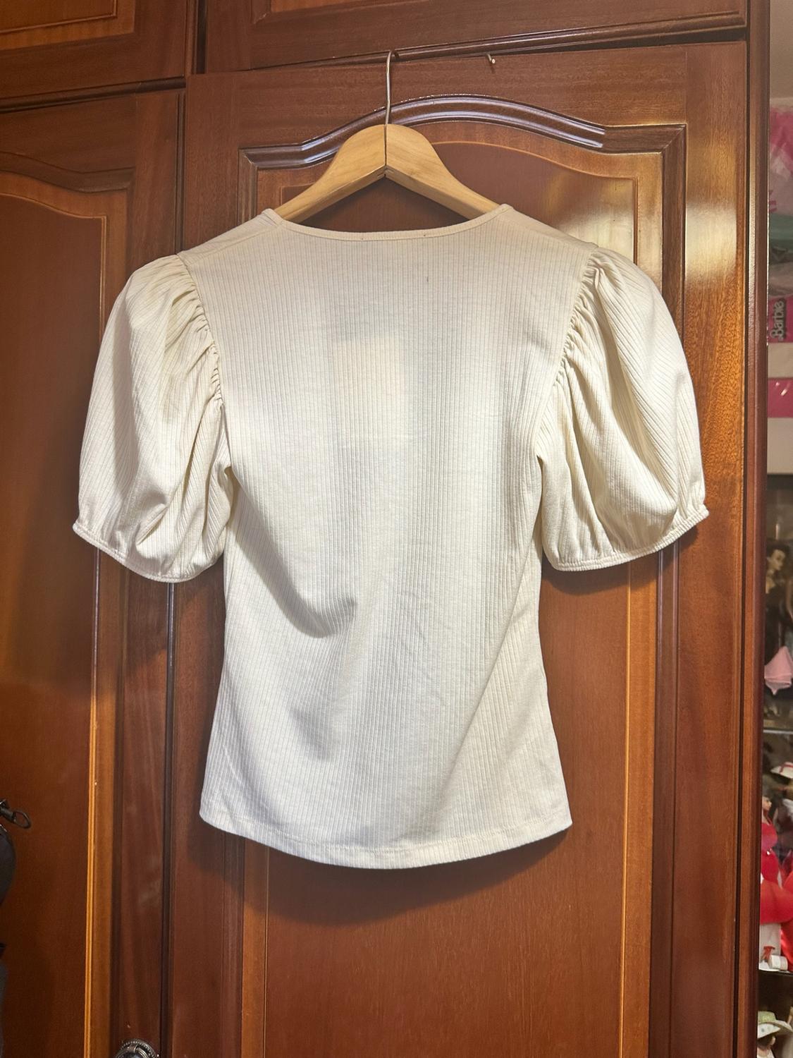 VOLUMINOUS TEXTURED T-SHIRT - Image 3