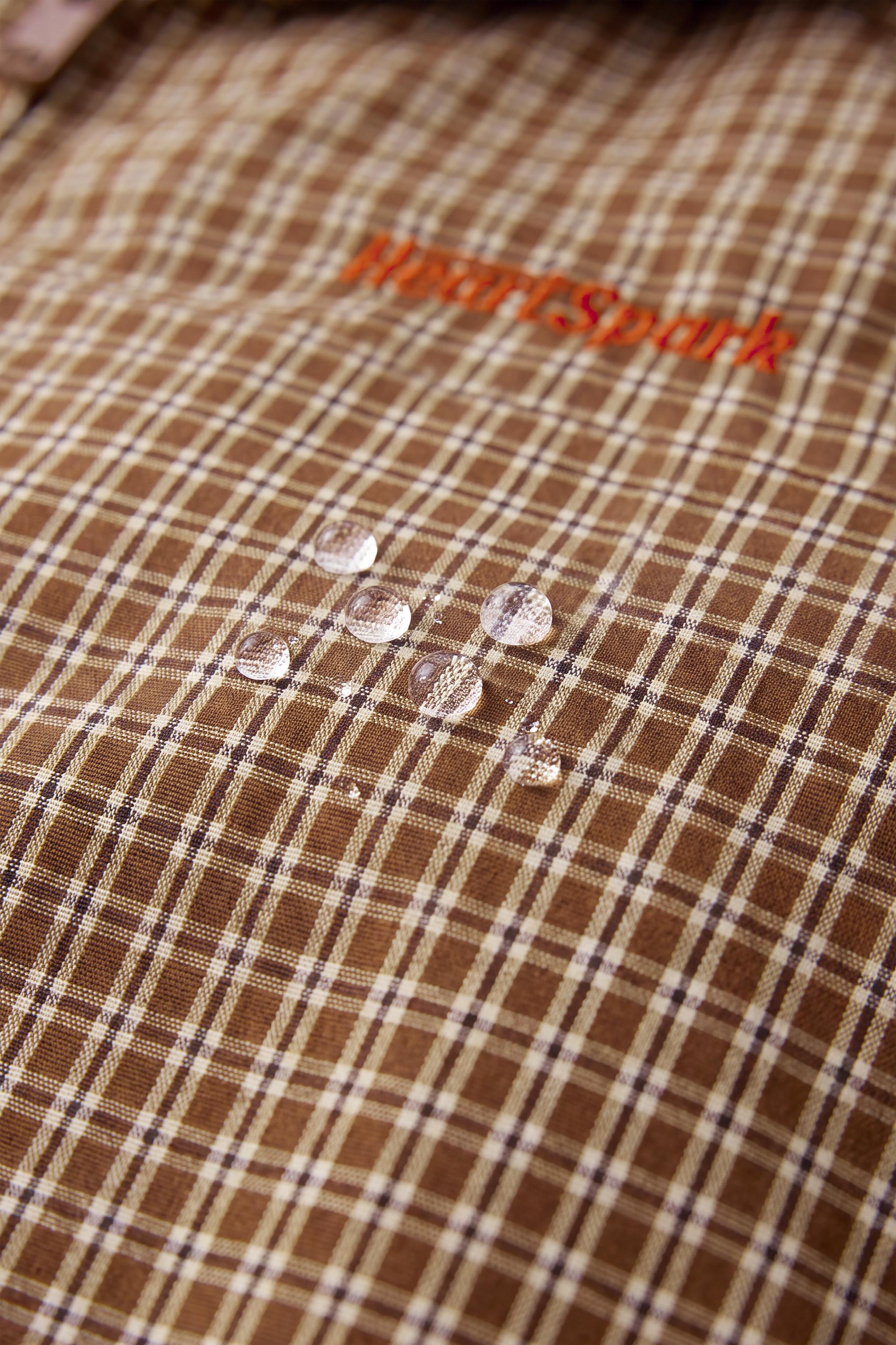 Детские куртки Zara CHECK HOODED JACKET — фото 10