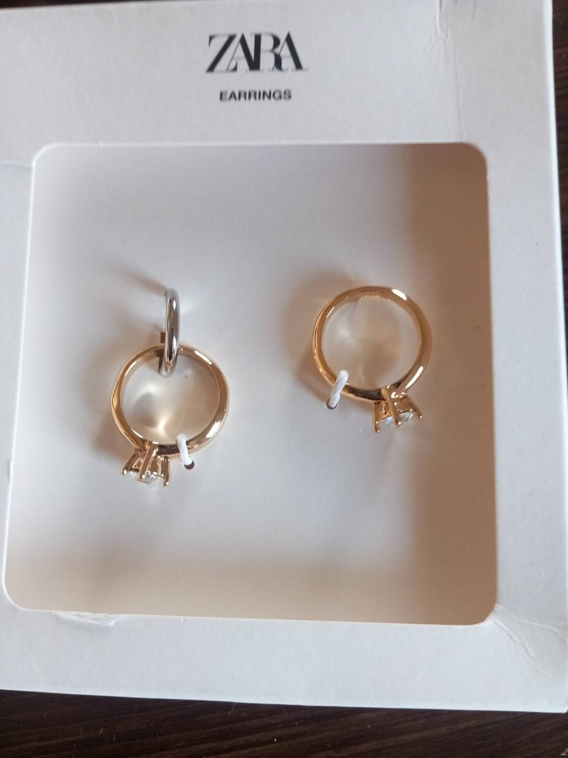 RHINESTONE RING EARRINGS - Image 6