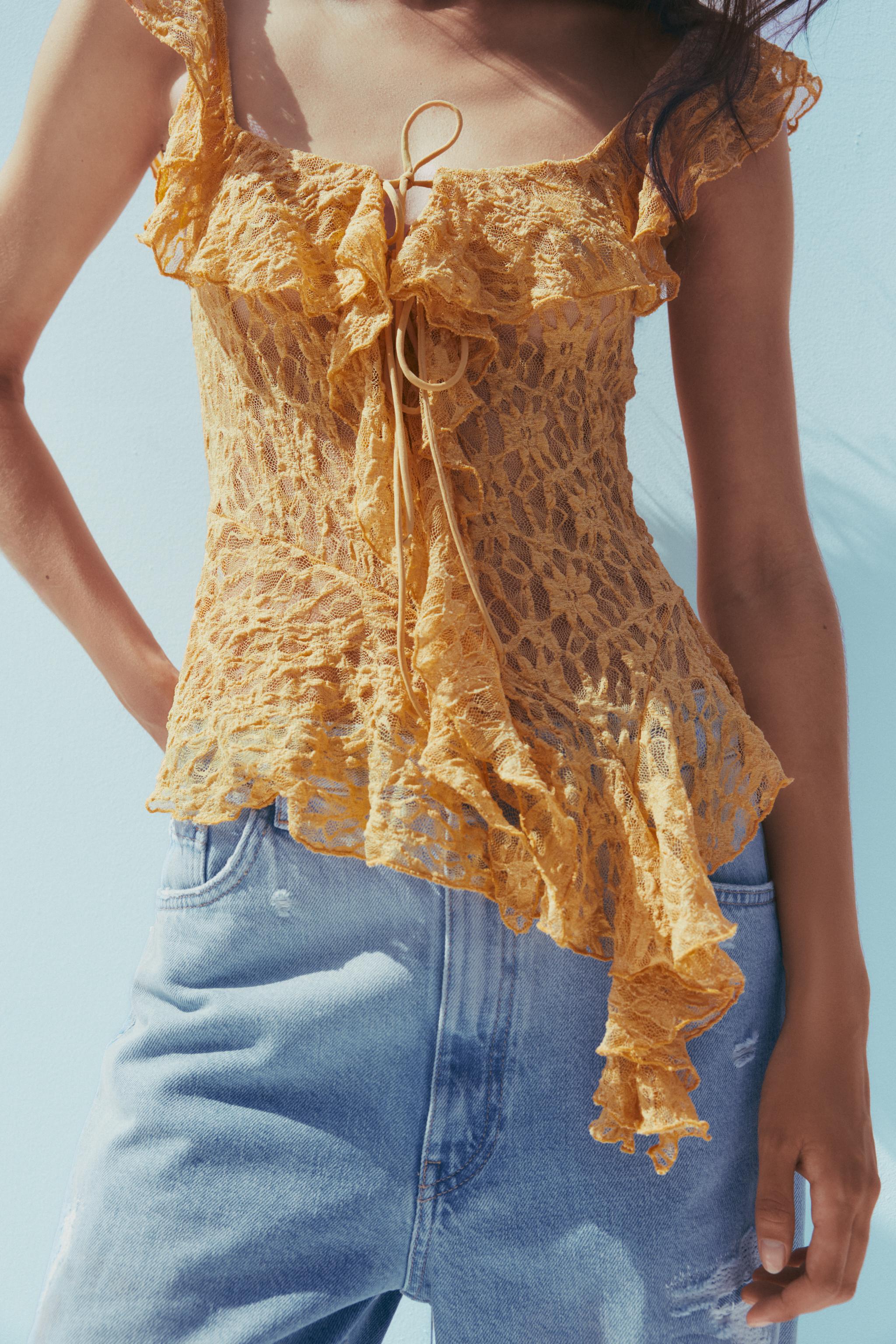 レディースオレンジTシャツ | ZARA 日本