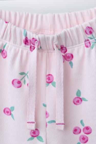 1 1/2-6 TAHUN/ PIAMA MOTIF CERI - Pink dari Zara